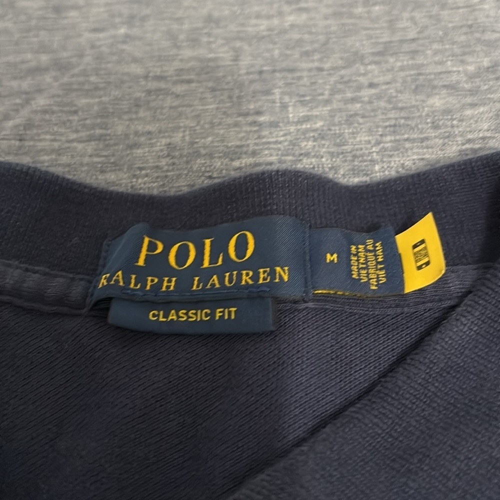 Men’s Polo Ralph Lauren Size Medium Classic Fit 100% Cotton Polo Shirt - Picture 3 of 6
